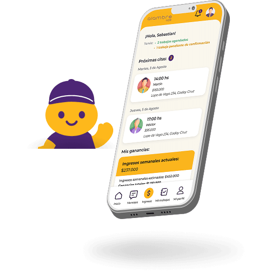 Ilustración de prestador Alambre